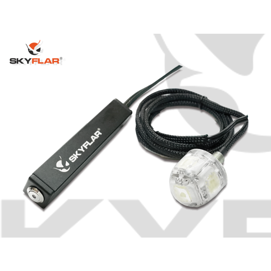 SKYFLAR LED STROBE LIGHT ST-101 RED 12V